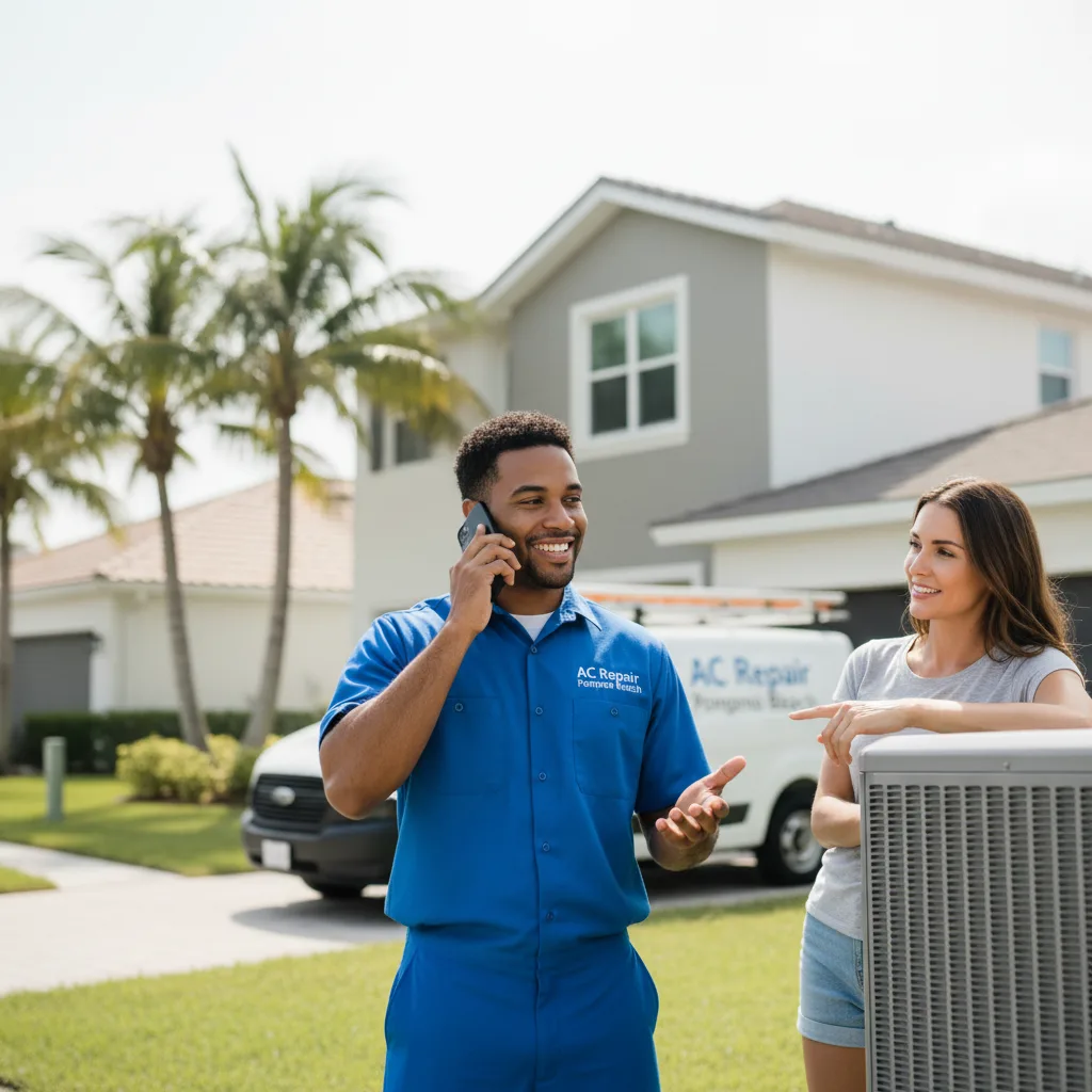 AC Repair Pompano Beach customer support in Crestline